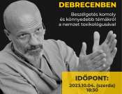 Dr. Zacher Gábor Debrecenben