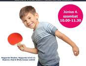 Gyermeknapi pingpong party a Debreceni Asztalitenisz Klubban
