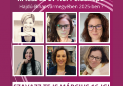 Íme az Év Női Példaképe Hajdú-Bihar vármegyében 2025 pályázat döntősei - Szavazz te is március 16-ig!