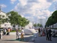 Parkoló helyett sétálóövezet, indul a Dósa Nádor tér átépítése