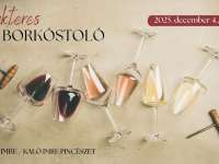 Karakteres borkostoló