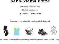 Júniusi Baba-Mama börze, gyermekholmi és játékvásár