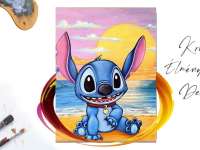 Stitch nyaral - Élményfestés