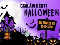 Családi kerti Halloween