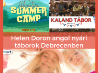 Angol nyelvű nyári táborok a Helen Doronnal