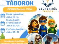 Szuperhős Tanoda Táborok