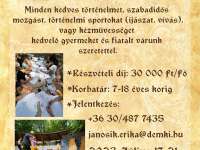 Történelmi és honismereti tábor