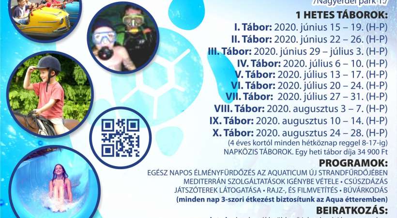DUTE úszótábor 2020