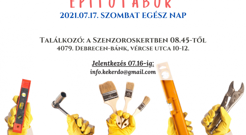 Építőtábor felnőtteknek