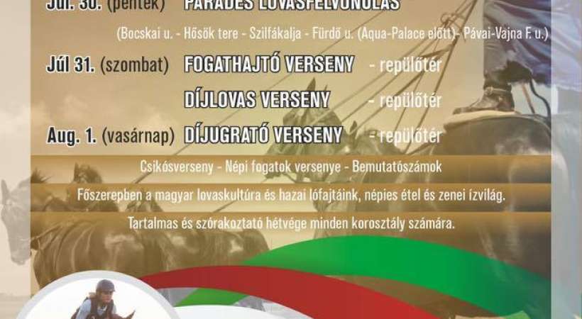 40. Kösely Kupa - Hajdúszoboszlói Lovasfesztivál
