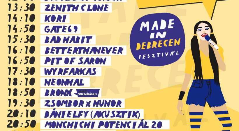 Roncsbár programja